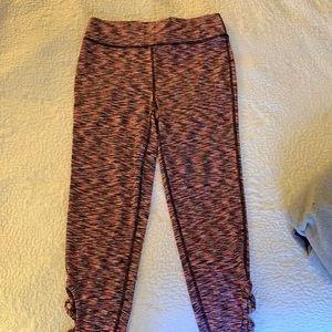 Pink and Black Charlotte Russe Sport Leggings